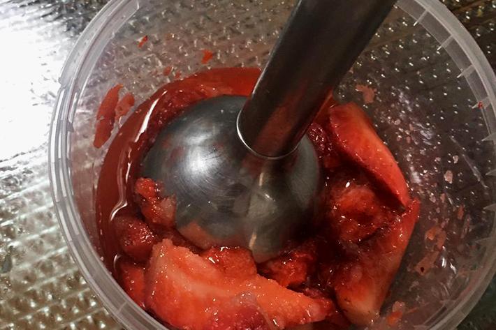 coulis de fresa